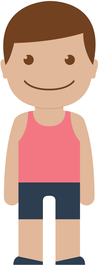 Kid Cartoon Png - Man Icon Transparent Background (1067x1067), Png Download