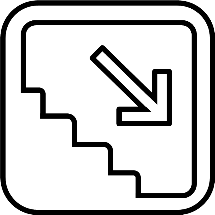 Mea Travel Down Map Icon - Water Chiller (900x900), Png Download