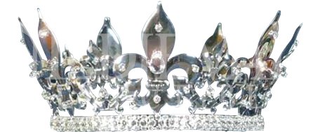 Silver Queen Crown - Silver King Crown Png (445x445), Png Download