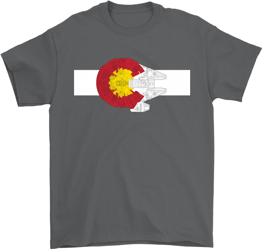 Colorado Millennium Falcon Star Wars Shirts - Beach Better Have My Money Shirt Funny Metal Detector (1000x1000), Png Download
