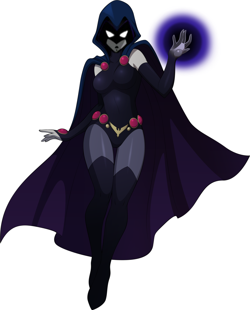 Raven Dc Png - Raven Dc Comics Png (803x996), Png Download