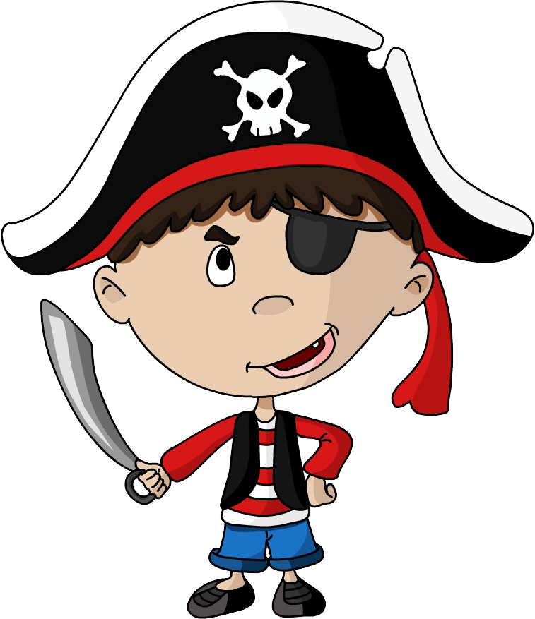 Download - Transparent Png Pirata Clipart (757x877), Png Download