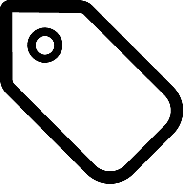 Tag - Price Tag Icon (375x376), Png Download