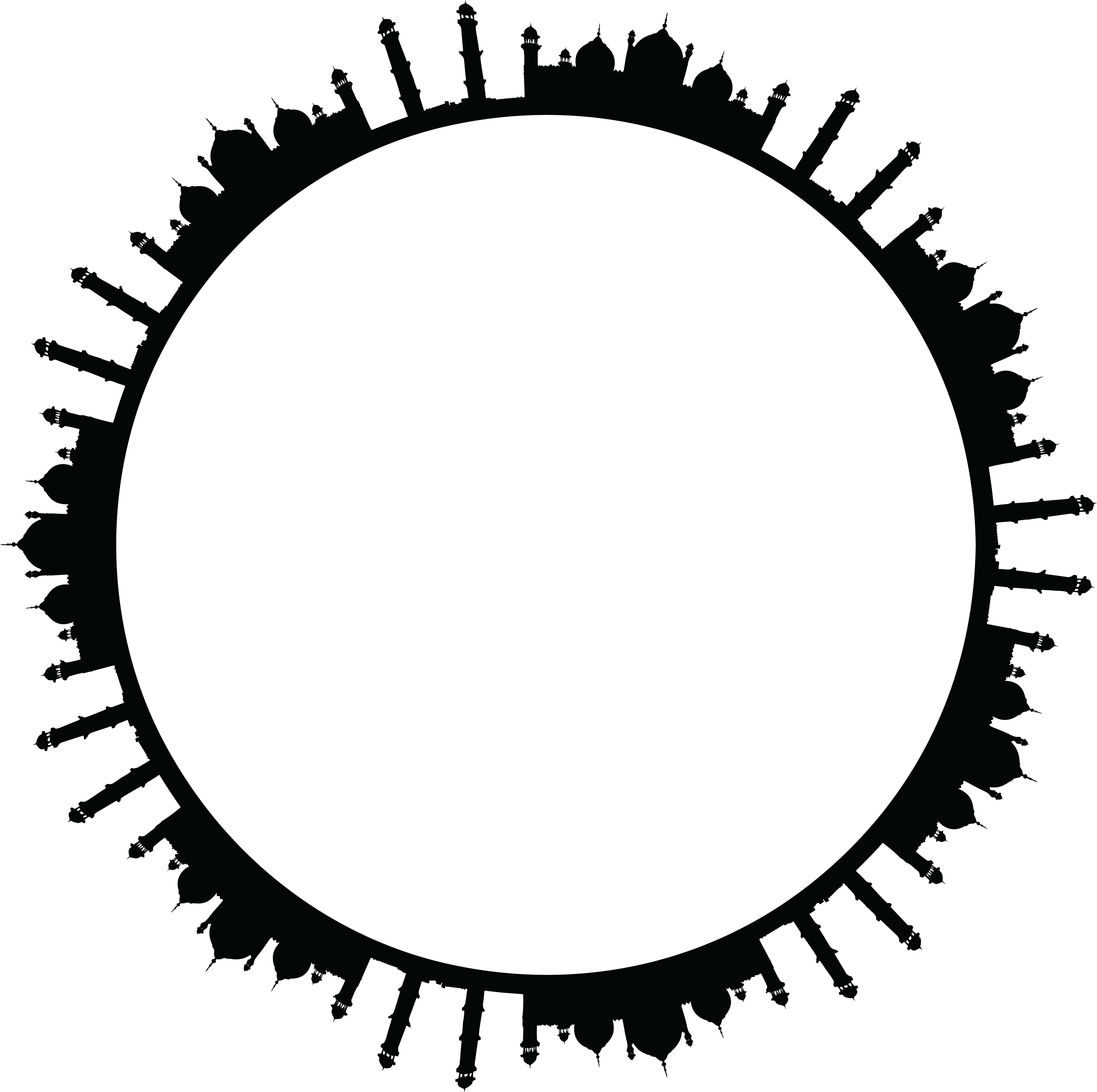 10 Circle Floral Frame Vector - Circulo Com Flores Png (2379x2391), Png Download