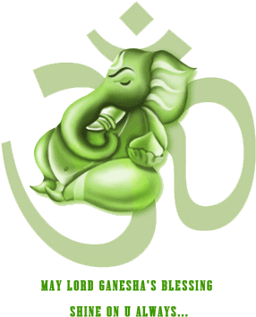Sri Vinayaka Temple Behind Sarvodaya School, Upparahalli, - Happy Ganesh Chaturthi Png (353x384), Png Download