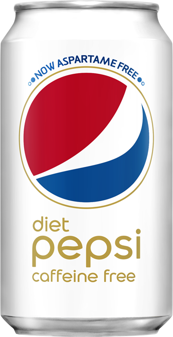 Diet Pepsi Png Diet Pepsi Caffeine Free Png - Diet Pepsi - 12 Fl Oz Can (345x672), Png Download