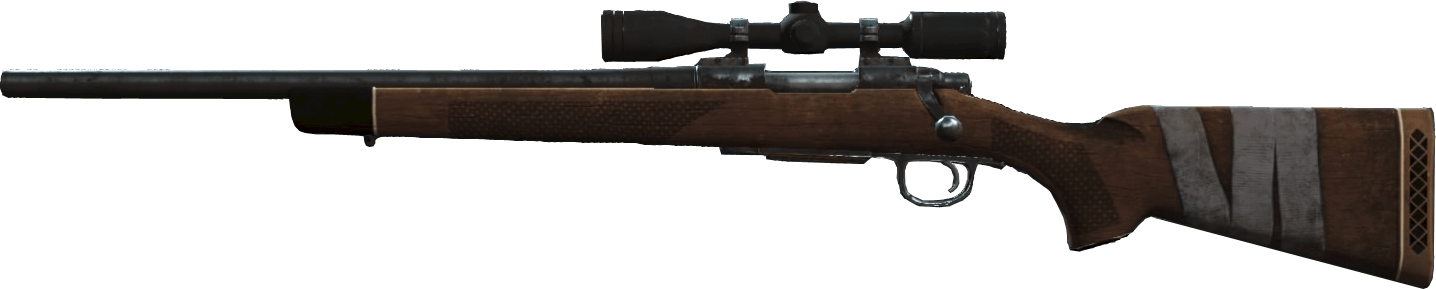 Sniper Rifle - Unique Uniques Fallout 4 (1436x289), Png Download