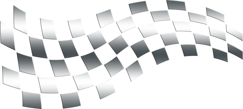 Bandera A Cuadros Tuning (800x361), Png Download