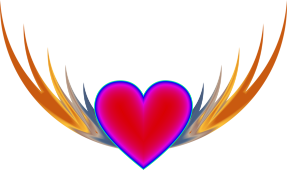 Drawing Data & Drinks Computer Icons Logo - Flying Heart (575x340), Png Download