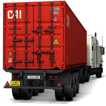 Container Truck Png Picture - Container Icon (600x600), Png Download