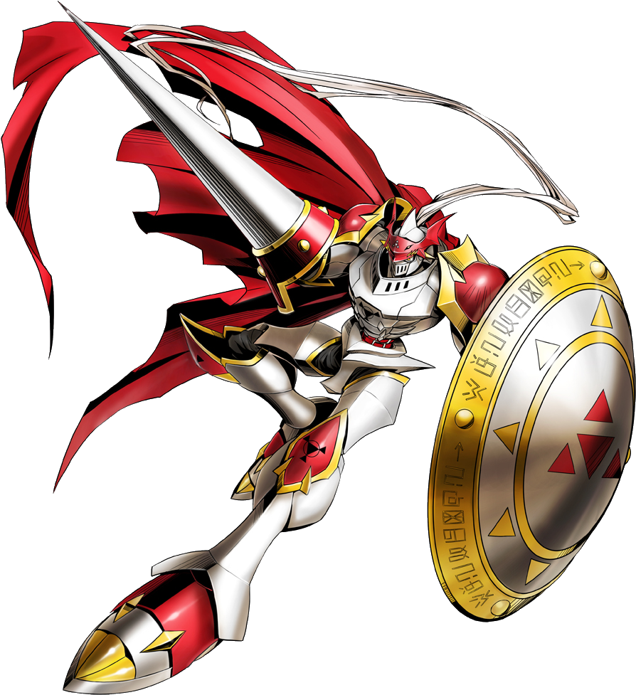 Gallantmon - Gallantmon Png (909x1000), Png Download