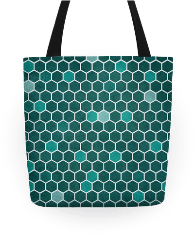 Hexagon Pattern Tote - Tactical Penguin Honeycomb Single Cut Stencil For Cerakote, (484x484), Png Download