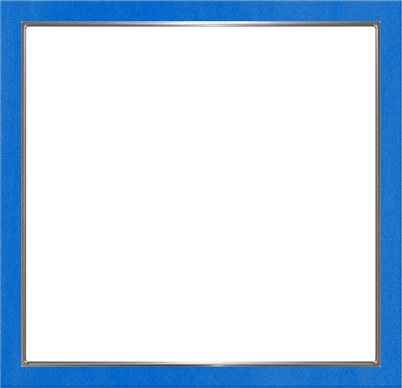 Blue Frame Png - Symmetry (812x784), Png Download