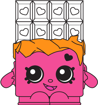 Cheeky Chocolate - Cheeky Chocolate Shopkins Png (400x400), Png Download