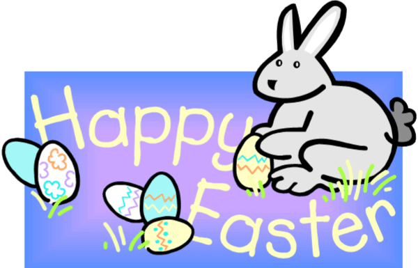 Easter Bunny (600x385), Png Download