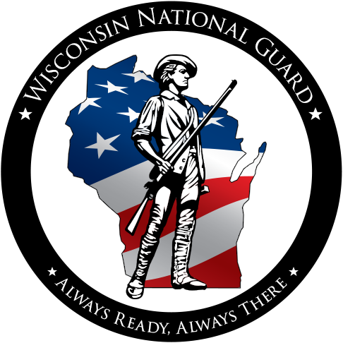Wisconsin Army National Guard (486x486), Png Download