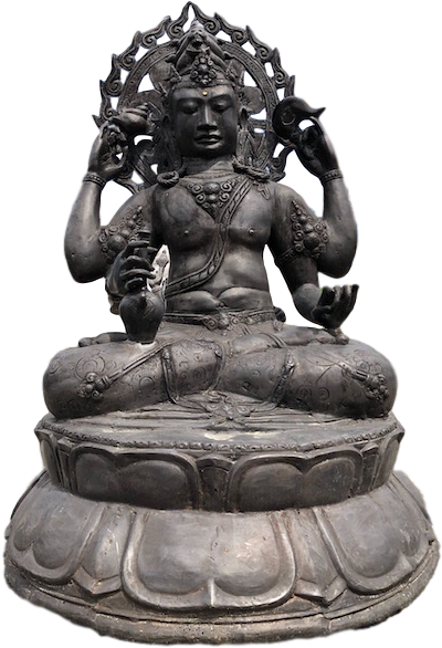 Brass Garden Ganesha - Garden (300x400), Png Download