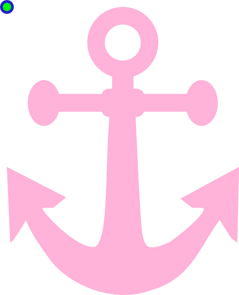 Small - Pink Anchor Clip Art (486x599), Png Download