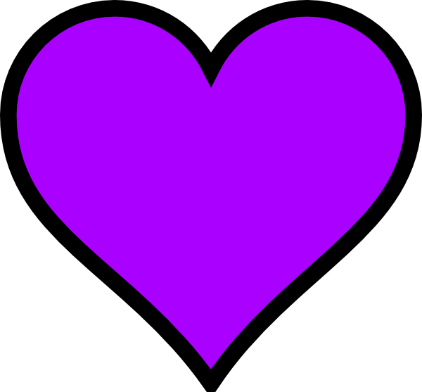 Heart Clip Art Online Royalty Free - Transparent Background Heart Clipart (600x557), Png Download