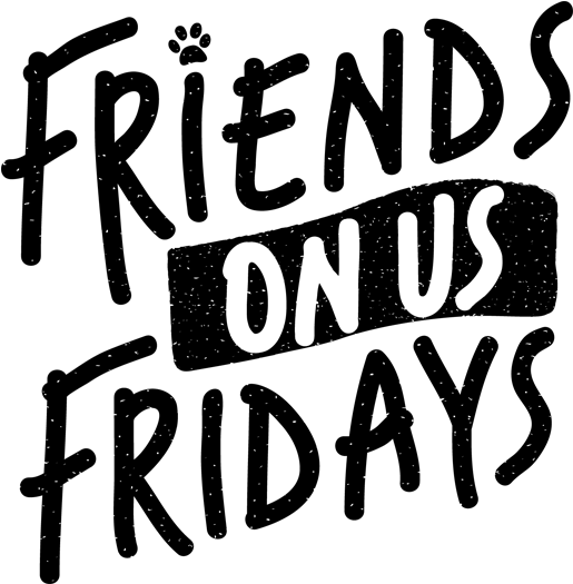 Friends On Us Fridays Events News And Events Logo - Calligraphy (600x600), Png Download
