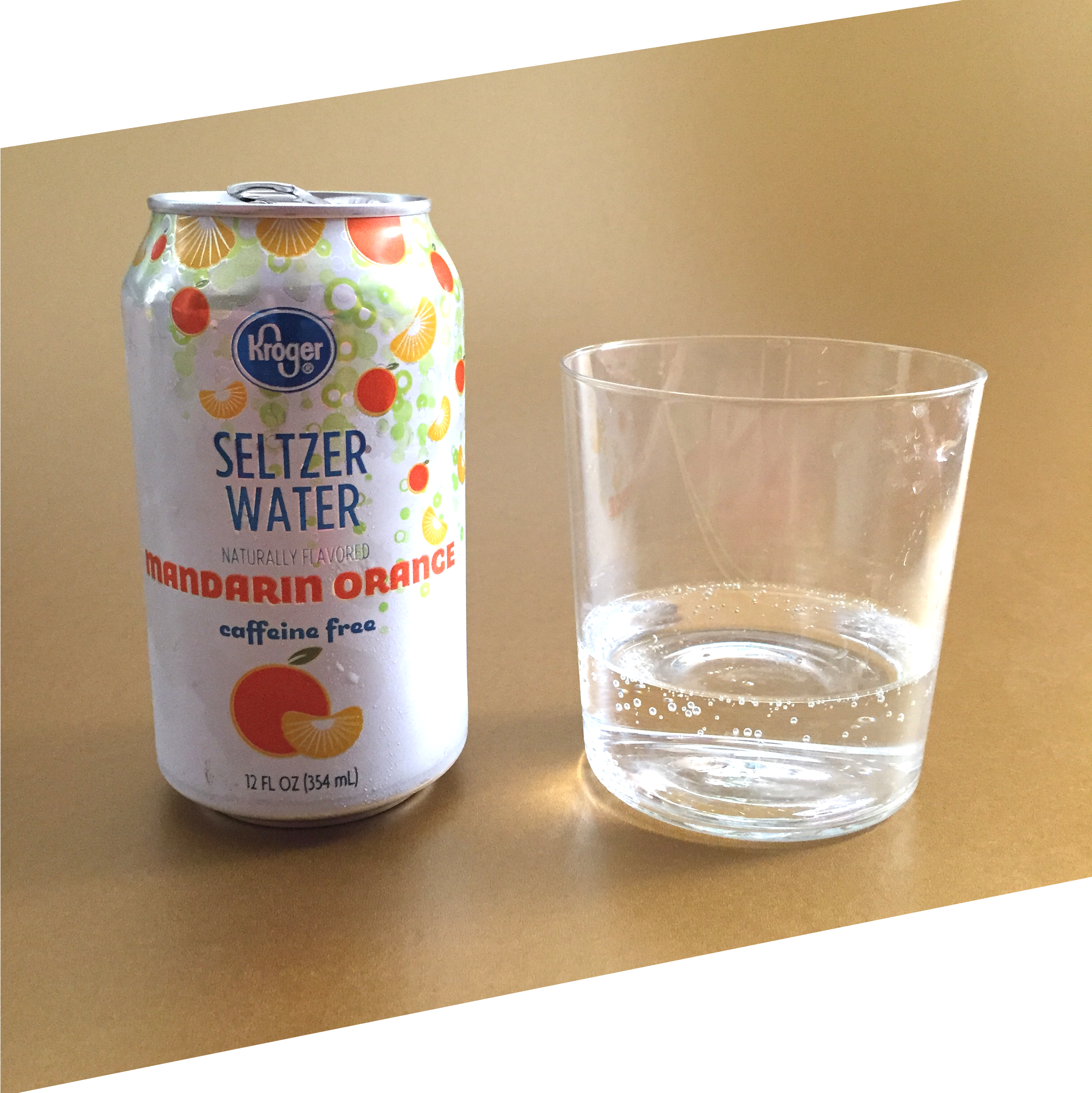 Supermarket Seltzer > La Croix - Kroger Brand La Croix (2448x2449), Png Download