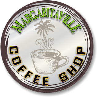 Coffee Shop - Margaritaville Coffee Shop Logo (500x321), Png Download