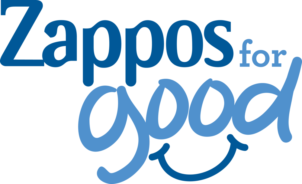 Zfglogo - Zappos For Good (1000x608), Png Download
