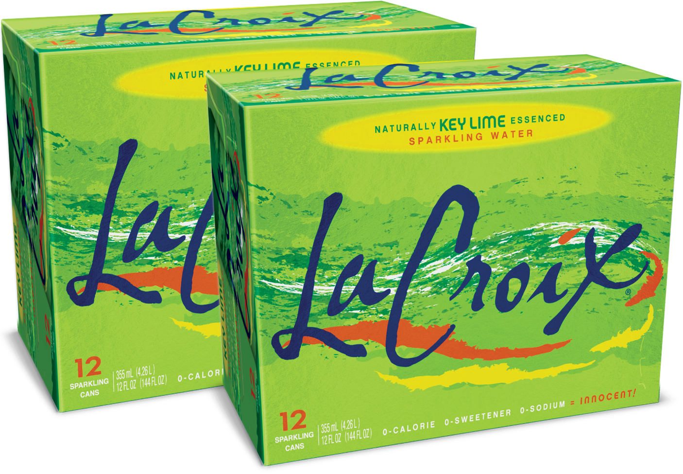 Lacroix Sparkling Water, Key Lime, 24 Ct - Key Lime La Croix (1406x975), Png Download