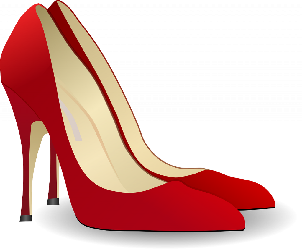 In Re Zappos - Clipart High Heels (1024x842), Png Download