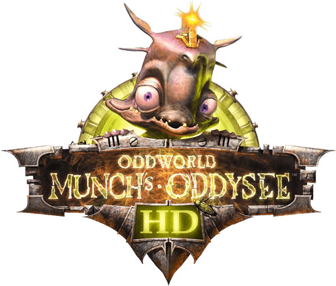 Logo-munchhd Trans - Ps Vita Munch's Oddysee Hd (1000x600), Png Download
