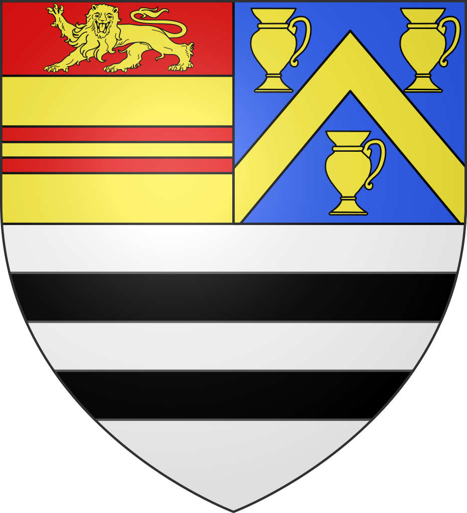 Blason La Croix Saint Leufroy - Emblem (931x1024), Png Download