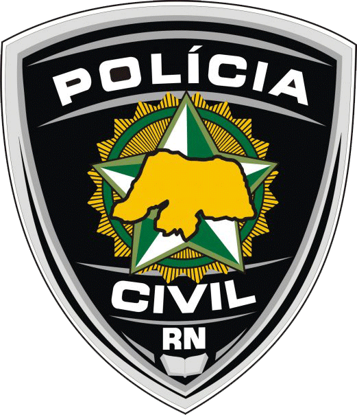 Brasao Policia Civil Rn - Pc Rn (521x604), Png Download