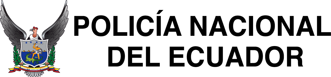 Policia Nacional Del Ecuador - Policia Nacional Del Ecuador Logo Png (1164x271), Png Download