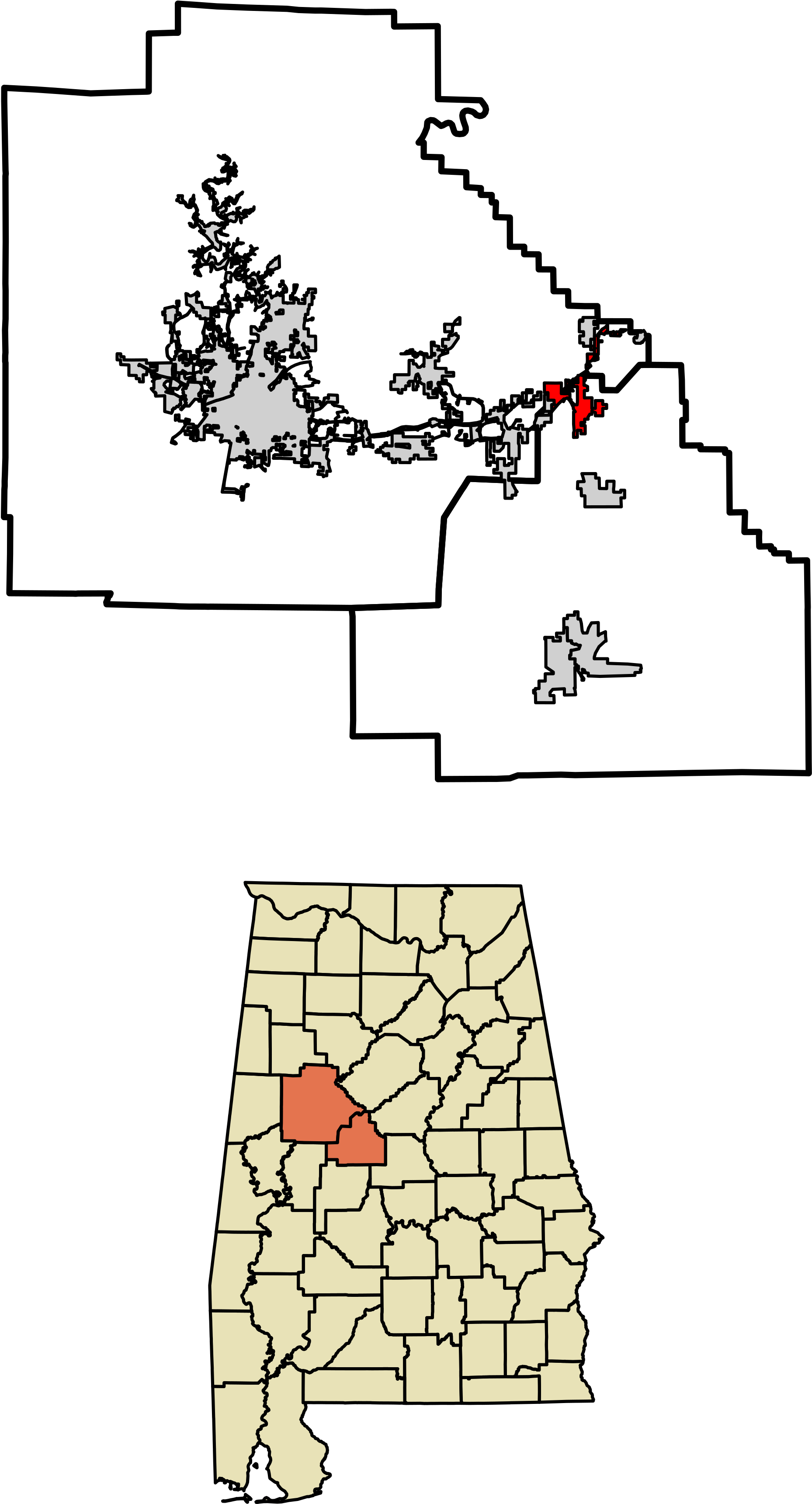 Open - County Alabama (2000x3586), Png Download