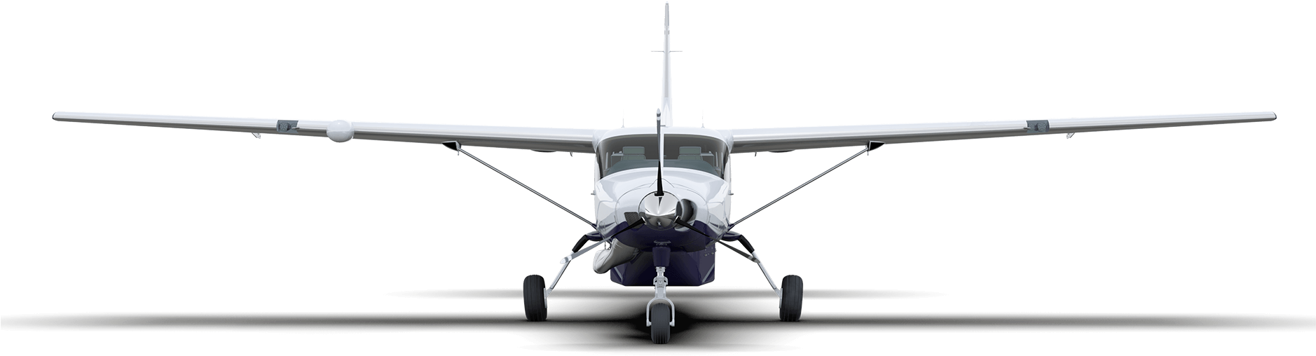 Cessna Turboprop - Cessna Caravan Png (1877x600), Png Download