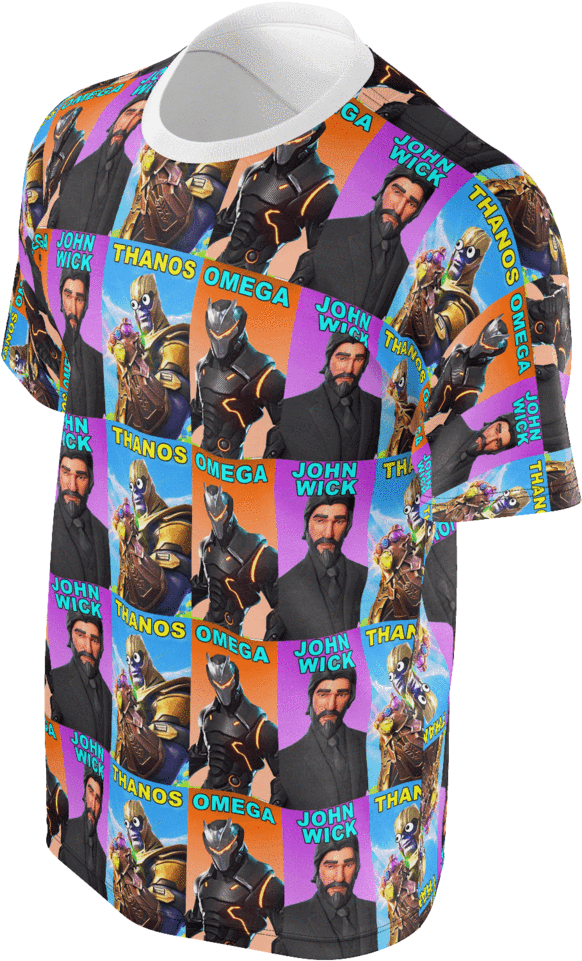 John Wick And Thanos Shirt Part 2 Men - John Wick (1024x1024), Png Download