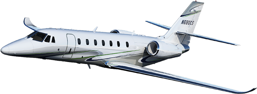 Cessna Citation Suverign - Cessna Citation Sovereign Png (873x393), Png Download