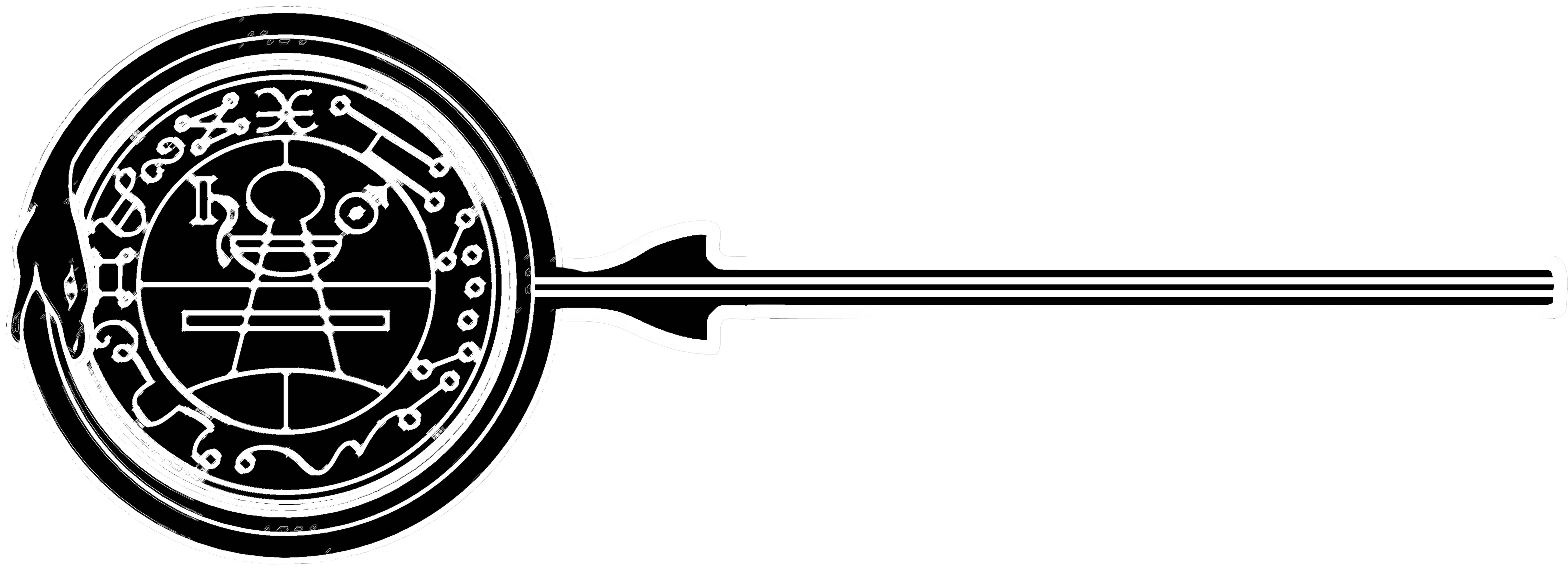 Lesserkey's Artist Shop Lesserkey's - Satanism Pendant Necklace Solomon Symbol Satanic Baphomet (7814x4200), Png Download