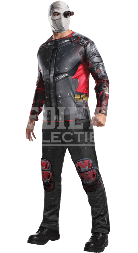 Deluxe Adult Deadshot Costume - Deadshot Halloween Costume (850x850), Png Download
