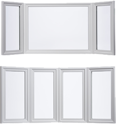Bay Windows - Cabinetry (400x426), Png Download
