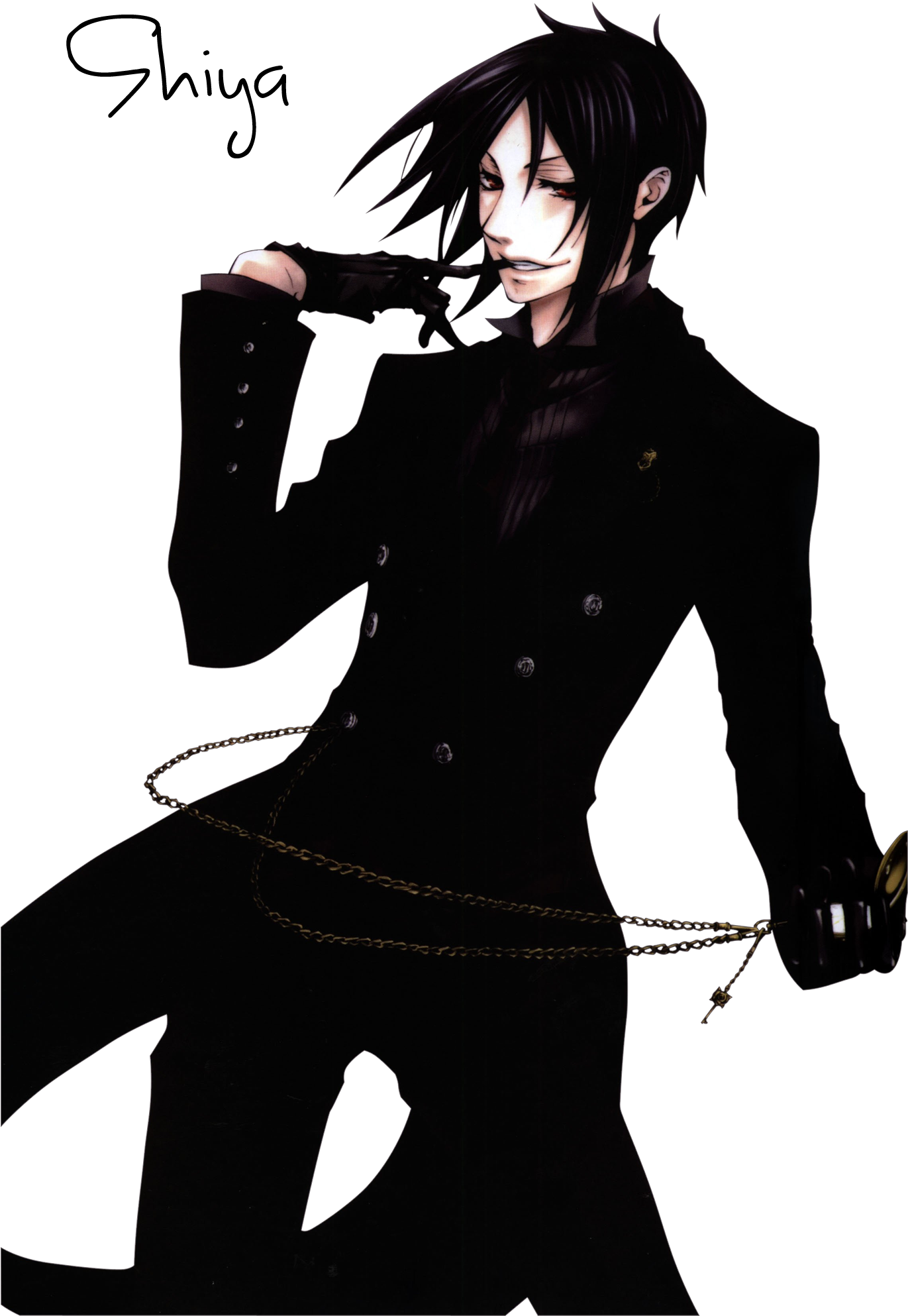 Renders Kuroshitsuji Black Butler Sebastian Michelis - Black Butler/kuroshitsuji Cosplay, Sebastian Michaelis (1370x2000), Png Download