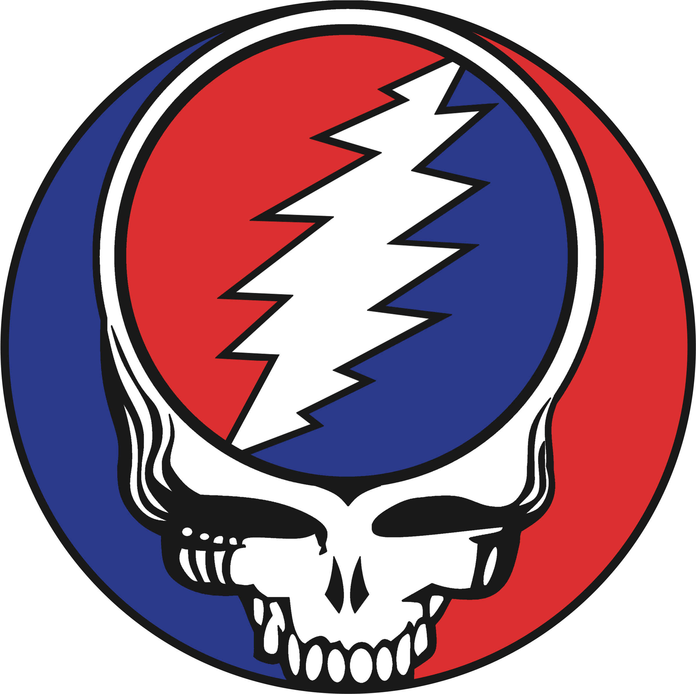 Haven't Seen Any High-res Stealies Anywhere Online, - Steal Your Face Grateful Dead Png (2400x2400), Png Download
