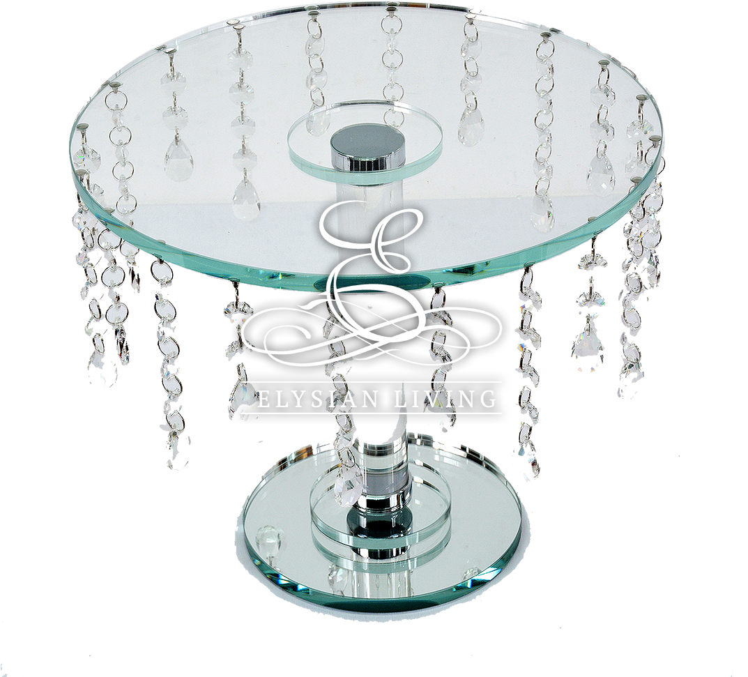 Cake Stand Crystal Pendants - Cake (600x600), Png Download