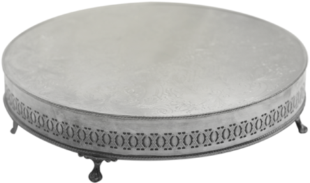 Round Cake Stand - Cake & Dessert Stand 14 In. Wide (500x500), Png Download