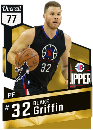 77 Blake Griffin - Nba2k18 Magic Johnson Card (325x475), Png Download