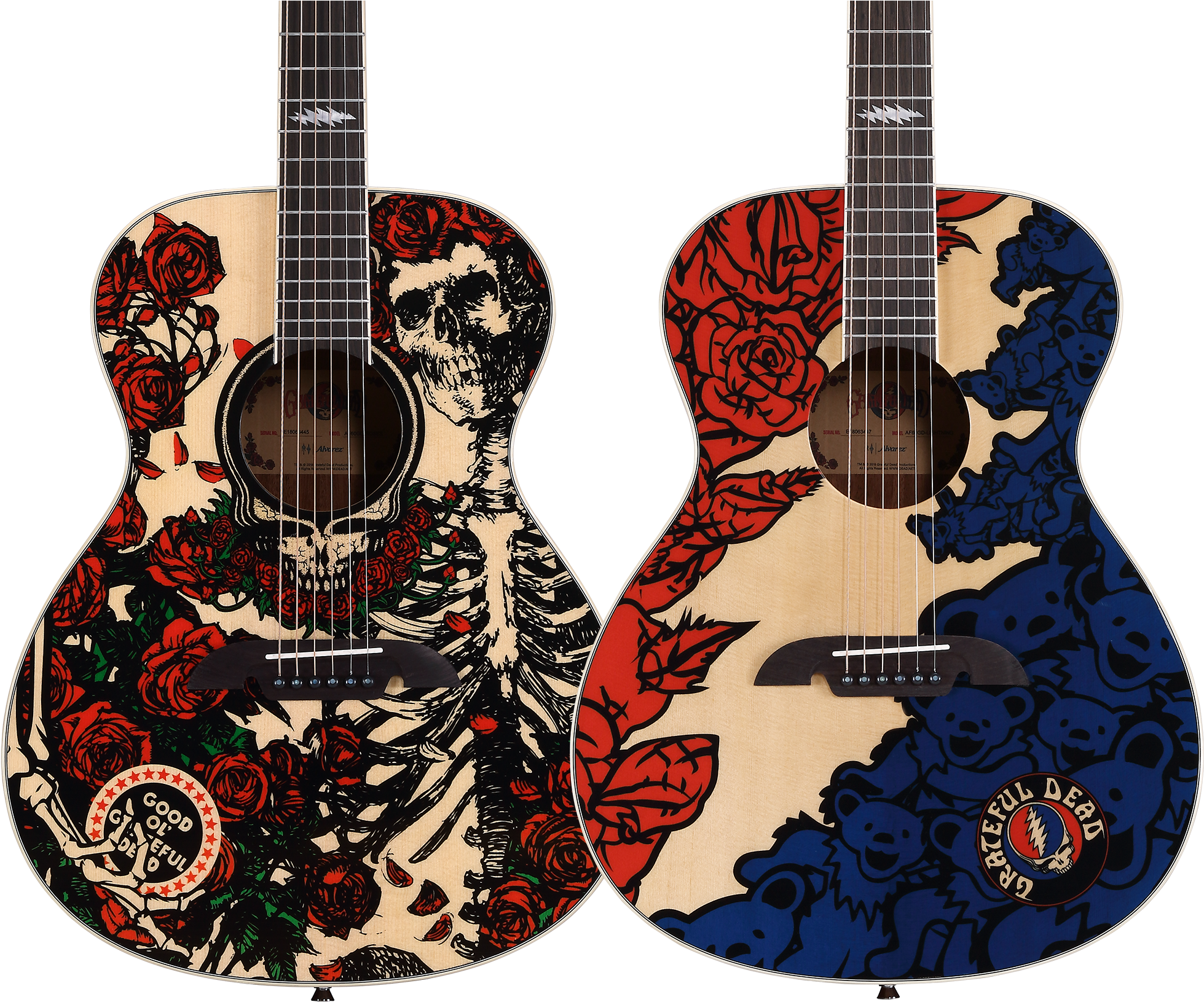 Dusters Grateful Dead Bertha Longboard Complete (1982x1646), Png Download