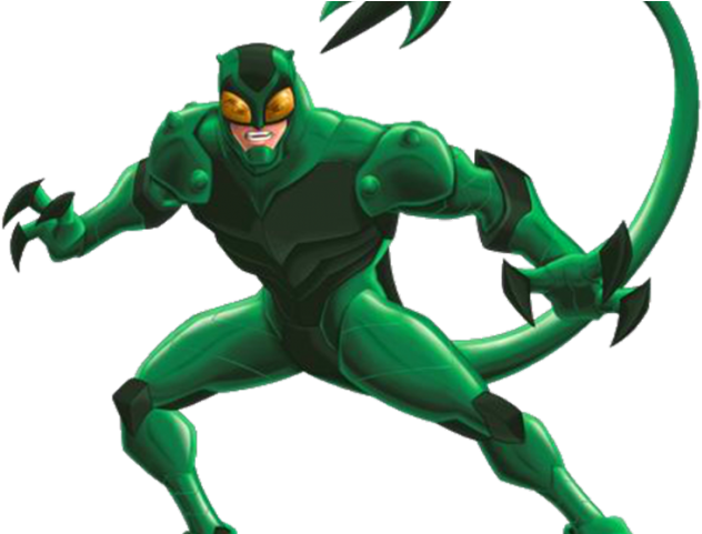 Spider Man Clipart Ultimate Spiderman - Ultimate Spider Man Scorpion (640x480), Png Download