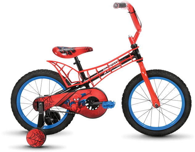 Marvel® Ultimate Spider-man® Boys' Bike - Huffy Marvel Boy's 16" Ultimate Spider Man Road Bike (820x648), Png Download