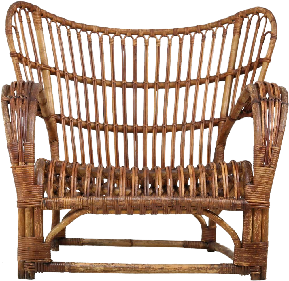 Bamboo Furniture Png Background Image - Bamboo Chair Png (1113x1080), Png Download