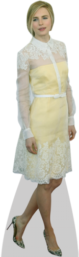 Brit Marling - A-line (450x500), Png Download